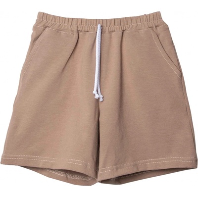 dětské taupe kraťasy klasik