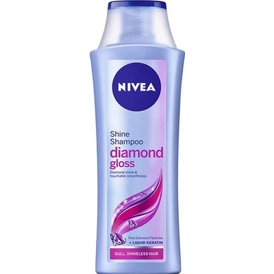 Nivea Hair Care Diamonds Gloss šampón pre oslňujúci lesk 400 ml