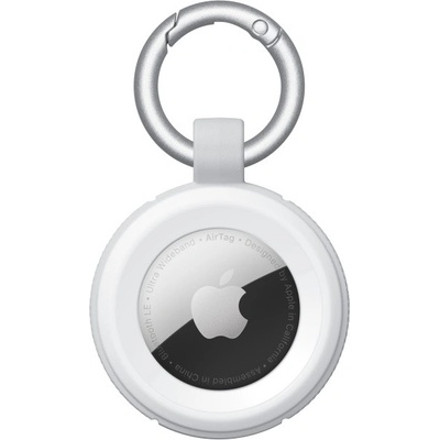 Otterbox Хибриден удароустойчив ключодържател за Apple AirTag - Otterbox Rugged AirTag Case (бял) (77-87931)