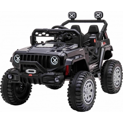 Mamido Elektrické autíčko Jeep Off-road Speed 4x4 čierna