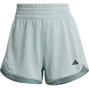 adidas Дамски къси панталони adidas Women's Pacer Knit High Shorts - Wonder Sage / White - размер XL (112-4475-0314)