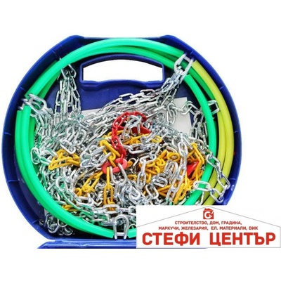 Paolo Автомобилни вериги за сняг - Меча стъпка (kn130) 15'' - 17'' 2бр. /к-т (0826)