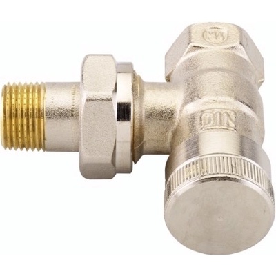 Danfoss radiátorové šroubení uzaviratelné RLV-10 3/8" rohové 003L0141