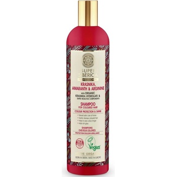 Natura Siberica Krasnika Amaranth & Arginine šampón pre farbené vlasy 400 ml