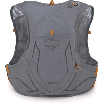 Osprey Раница за трейл бягане Osprey Duro 6 Trail running backpack - Phantom Grey / Toffee Orange (504-0315-0111)
