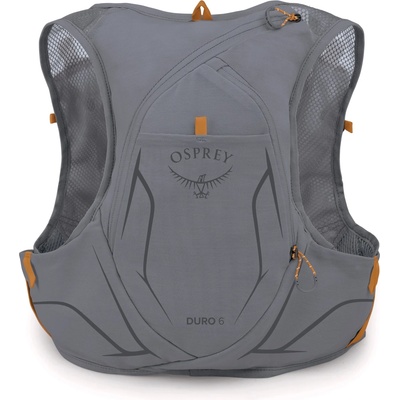 Osprey Раница за трейл бягане Osprey Duro 6 Trail running backpack - Phantom Grey / Toffee Orange (504-0315-0111)