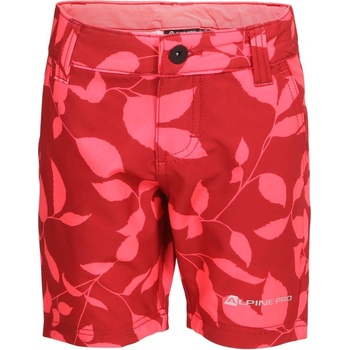 Alpine Pro MORCO dětské Softshellové šortky růžová
