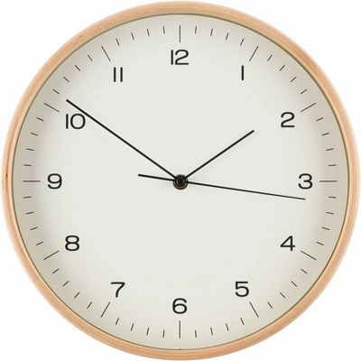 4Living Nástěnné hodiny z překližky, 31 cm