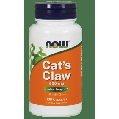 Now Foods cats claw 500 mg 100 vegetariánskych kapsúl