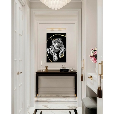 Obrazy na plátne - PREMIUM ART – Oddychujúci gepard 90x60 cm