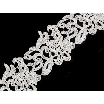 Prima-obchod Vyšívaná krajka šíře 70-75 mm, barva 16 krémová nejsvět. – Sleviste.cz
