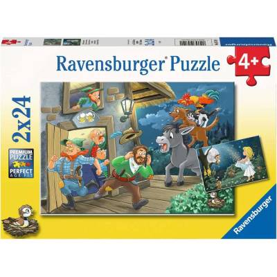 Ravensburger - Puzzle 2x24 Fairy tales - 40 - 99 piese