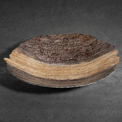 Eurofirany dekoratívna sklenená miska Demi 02 FI 39X8 cm