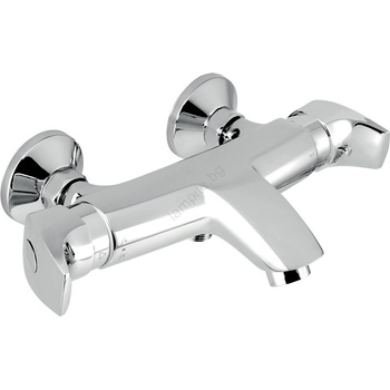 FERRO - Термостатен смесител за вана METALIA, лъскав хром (NR0126)