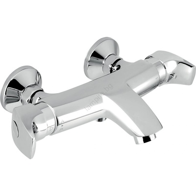 FERRO - Термостатен смесител за вана METALIA, лъскав хром (NR0126)