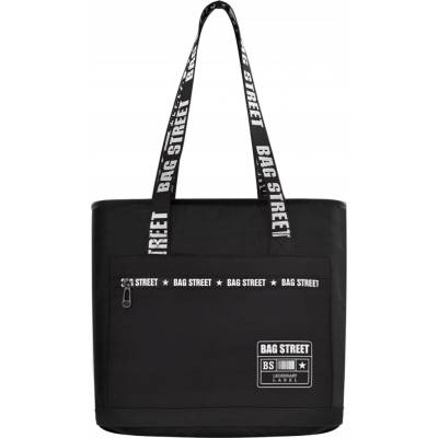Bag Street shopper kabelka polyester černá