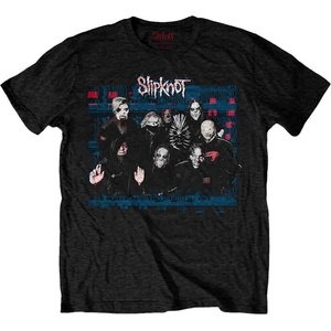 Slipknot WANYK Glitch Group Тениска с къс ръкав Black M (SKTS52MB02)