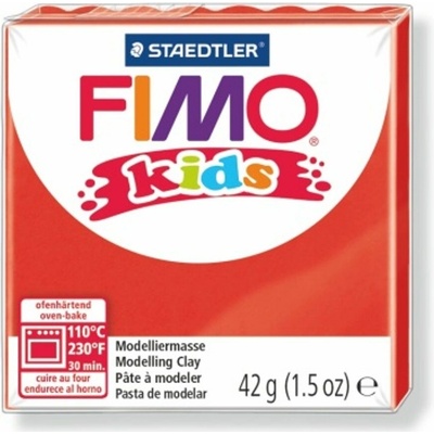 Fimo kids 42 g červená
