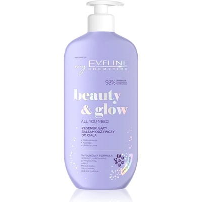 Eveline Cosmetics Beauty & Glow All You Need! regenerační tělový balzám s vyživujícím účinkem 350 ml