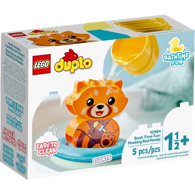 LEGO® DUPLO® - Bath Time Fun: Floating Red Panda (10964)