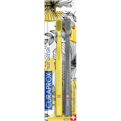 Curaprox 5460 YELLOW/GREY Edition Ultra Soft 2 ks