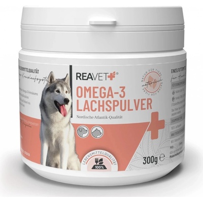 Reavet Omega-3 lososový prášek 300 g