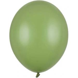 Party Deco Латексови Балони Пастел, Зелен Розмарин - 30 см (sb14p-098)
