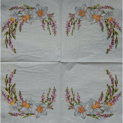 Ambiente obrúsky Narcisky 33x33cm