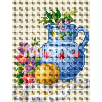 Image 1 of Milena Style Гоблен с щампа Натюрморт с кана с конци Ariadna