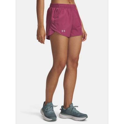Under Armour Дамски къси панталони Under Armour UA Fly By 3'' Shorts-RED Under Armour | Cherven | ЖЕНИ | M