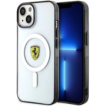 Image 1 of Ferrari Кейс Ferrari FEHMP14MURKT за iPhone 14 Plus 6.7"", прозрачен / прозрачен, твърд, Outline Magsafe (FER000570-0)