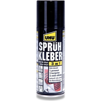 UHU Spray 3v1 Lepidlo ve spreji 200g