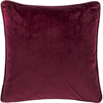 Tiseco Home Studio Тъмнолилава възглавница "Кадифе", 45 x 45 cm - Tiseco Home Studio (3277PRUNE)