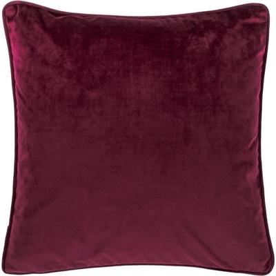 Tiseco Home Studio Тъмнолилава възглавница "Кадифе", 45 x 45 cm - Tiseco Home Studio (3277PRUNE)
