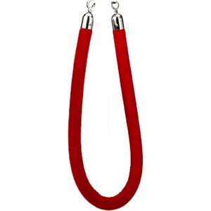 Horecano HORECANO-Червено въже за ограничителна хромирана стойка Ø3.5xL150cm (HC-981265) (181099) (01981265)