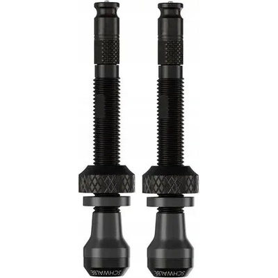 Ventily Schwalbe Clik Valve Tubeless 80 mm 2 ks čierne