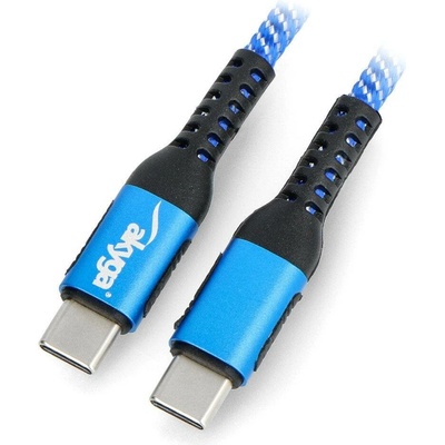 Akyga AK-USB-36 USB typ C - USB typ C, 0,5m, modrý