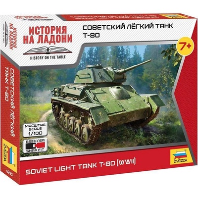 Zvezda T-80 WWII 1:100