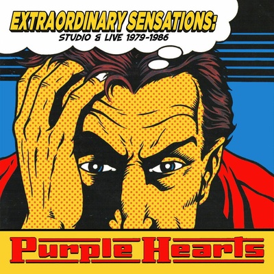 PURPLE HEARTS - EXTRAORDINARY SENSATIONS - STUDIO AND LIVE 1979-1986 CD