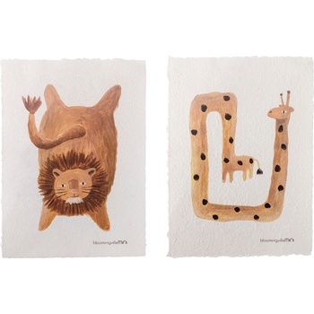 Bloomingville Плакати Fritza 2 бр (82058601)