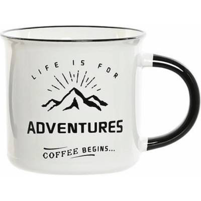 Item international Порцеланова чаша с надпис "Life is for adventures" 340мл (2016)