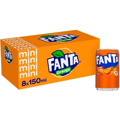 Fanta Orange Mini 8 x 150 ml