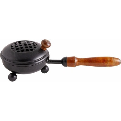 Nefertitis Kadidelnice železná s rukojetí Black Iron velikost L NF22574 - ø cca 11,5 cm