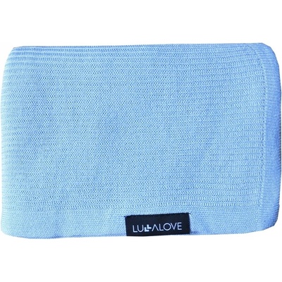 Lullalove Dětská deka modrá