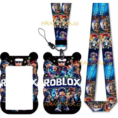 Šňůrka na krk 25341 s cedulkou na ID Roblox