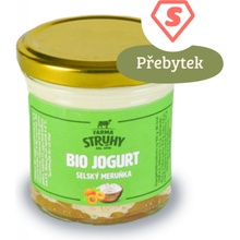 Farma Struhy BIO selský jogurt meruňka 140 g