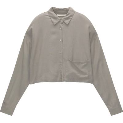 Pull&Bear Блуза сиво, размер S