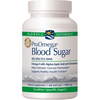 Image 1 of Nordic Naturals ProOmega Blood Sugar [60 Гел капсули]