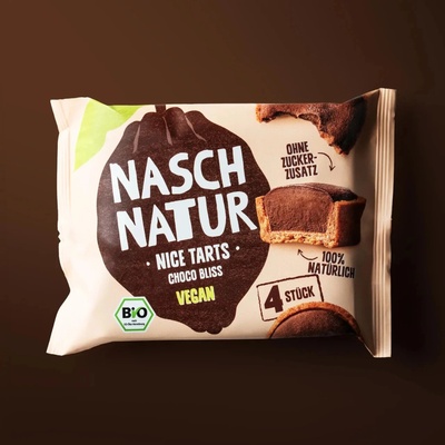 Bio košíčky čokoláda mražené Nasch Natur 100 g