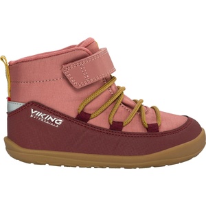 Viking Детски обувки barefoot Viking Kid's Birch Barefoot Mid WP 1V Barefoot shoes - Pink - размер 26 (EU) (702-5545-0215)